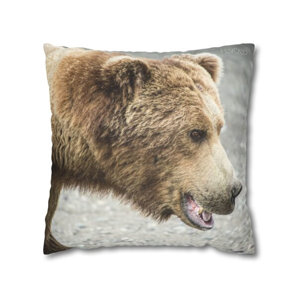 Uniquely Designed Faux Suede Square Pillowcase Featuring ALASKAN MAJESTY | Exclusive Photography by Fevold Photography - Image 13