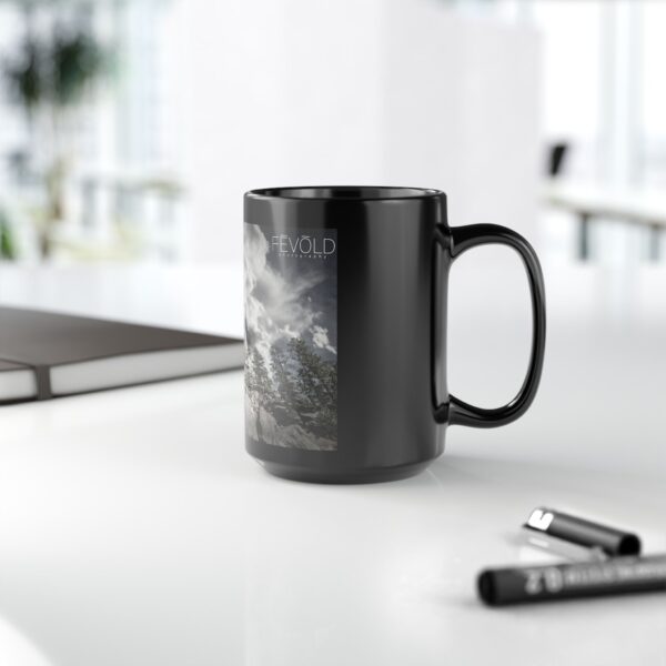 Black Mug (11oz, 15oz) Featuring DEVIL'S TOWER | Exclusive Photography by Fevold Photography - Image 11