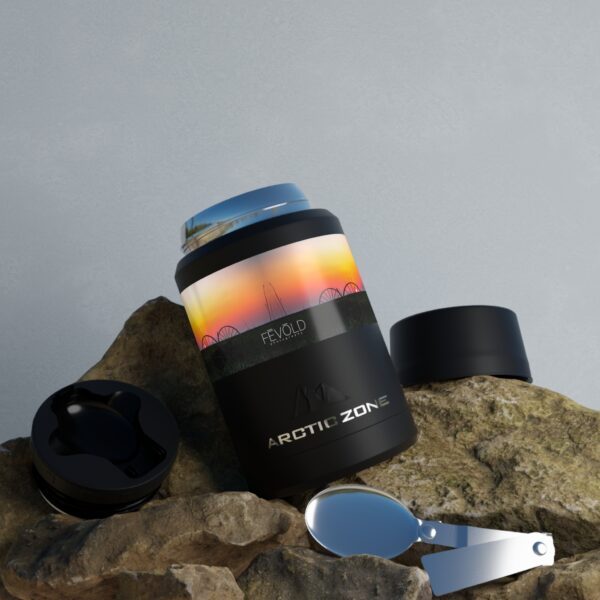 Titan Copper Insulated (hot/cold) Food Container Featuring  DUSK IN NEBRASKA | Exclusive Photography by Fevold Photography