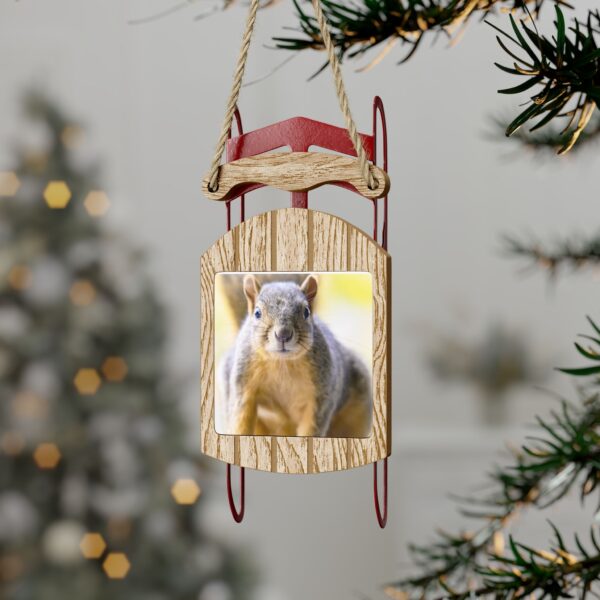 Sled Ornament featuring GUILTY, Exclusive Photo by Fevold Photography - Image 7