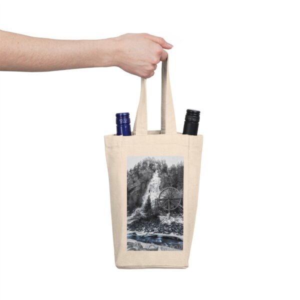 Double Wine Tote Bag featuring CONFLUENCE | Exclusive Photo by Fevold Photography