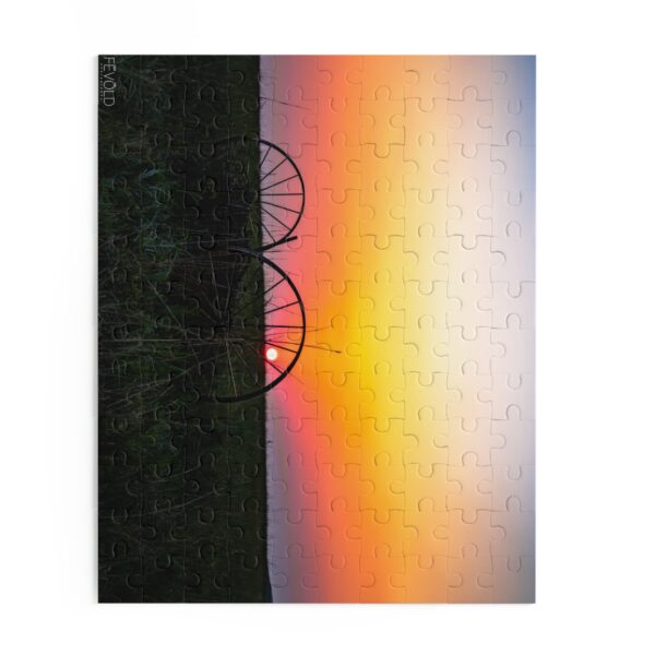 Puzzle (252-Piece) featuring DUSK IN NEBRASKA , Exclusive Photo by Fevold Photography - Image 6