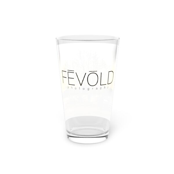 Pint Glass (16oz), Featuring LEAVING THE TREE STAND | Exclusive photography by Fevold Photography - Image 6