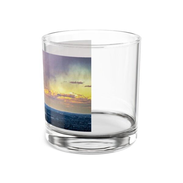 Rocks Glass, 10oz Featuring SNOWSTORM VEILS THE SUNSET | Exclusive Photography by FEVOLD PHOTOGRAPHY - Image 6