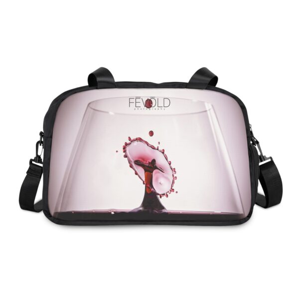 Fitness Handbag (with Shoulder Strap) Featuring SPLASH OF WINE | Exclusive Photography by Fevold Photography - Image 2