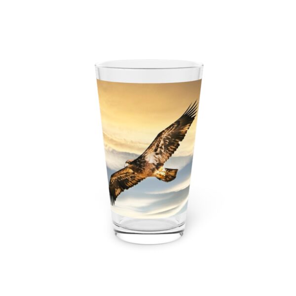 Pint Glass (16oz), Featuring SKY HIGH | Exclusive photography by Fevold Photography - Image 2