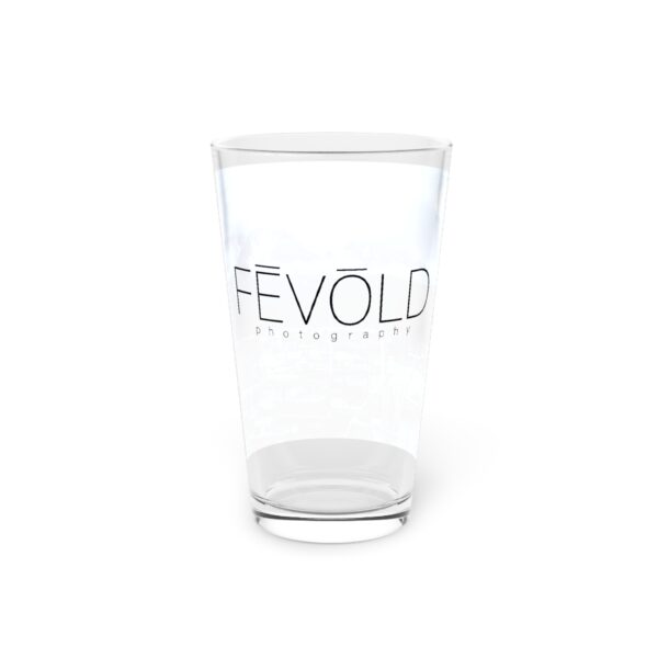 Pint Glass (16oz), Featuring MOONLIGHT OVER SEWARD | Exclusive photography by Fevold Photography - Image 6