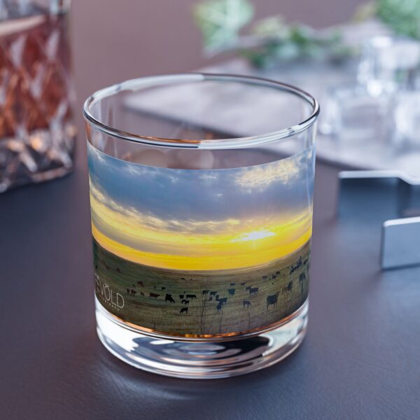 Rocks Glass, 10oz Featuring RANCH LIFE | Exclusive Photography by FEVOLD PHOTOGRAPHY - Image 2