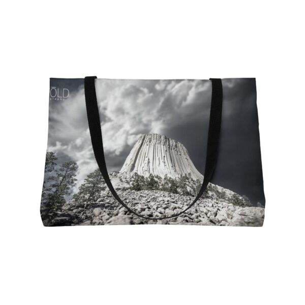 The Weekender Tote Bag.  Featuring DEVIL'S TOWER | Exclusive Photography by Fevold Photography - Image 5