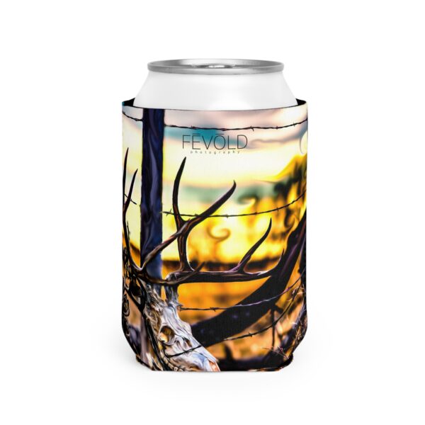 Can Cooler Sleeve featuring RECLAMATION | Exclusive Photography by Fevold Photography - Image 3