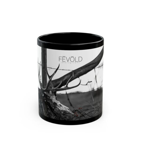 Black Mug (11oz, 15oz) Featuring KILL PILE | Exclusive Photography by Fevold Photography - Image 7