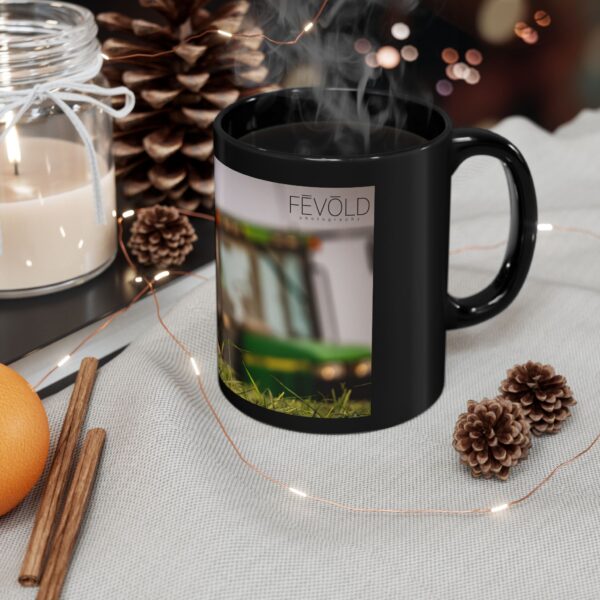 Black Mug (11oz, 15oz) Featuring A CURLEW IN ITS ELEMENT | Exclusive Photography by Fevold Photography - Image 6