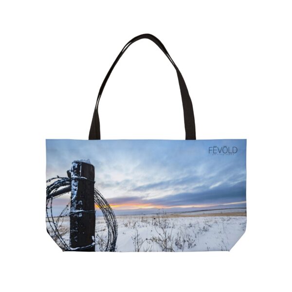 The Weekender Tote Bag.  Featuring THE MORNING AFTER | Exclusive Photography by Fevold Photography