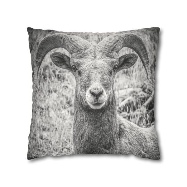 Uniquely Designed Faux Suede Square Pillowcase Featuring RUGGED BEAUTY | Exclusive Photography by Fevold Photography - Image 9