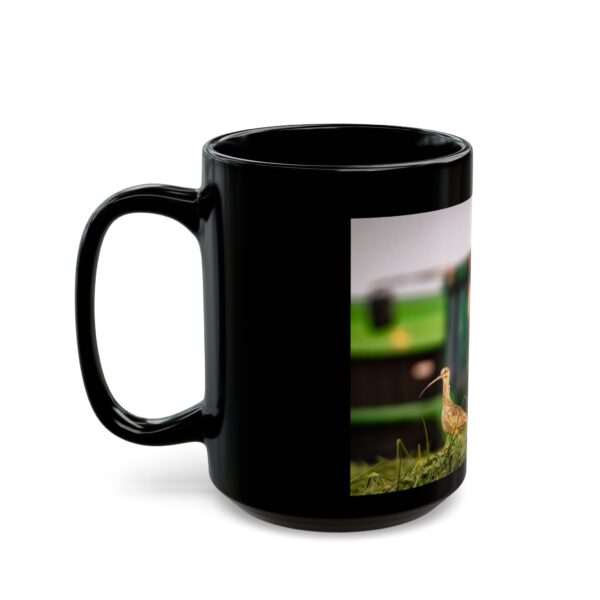 Black Mug (11oz, 15oz) Featuring A CURLEW IN ITS ELEMENT | Exclusive Photography by Fevold Photography - Image 9