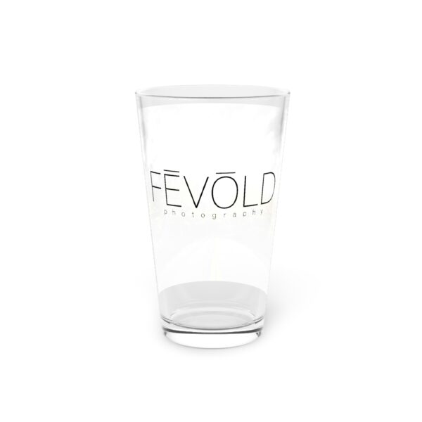 Pint Glass (16oz), Featuring LAST GLIMPSE OF AUTUMN | Exclusive photography by Fevold Photography - Image 6