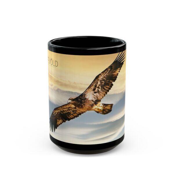 Black Mug (11oz, 15oz) Featuring SKY HIGH | Exclusive Photography by Fevold Photography - Image 7