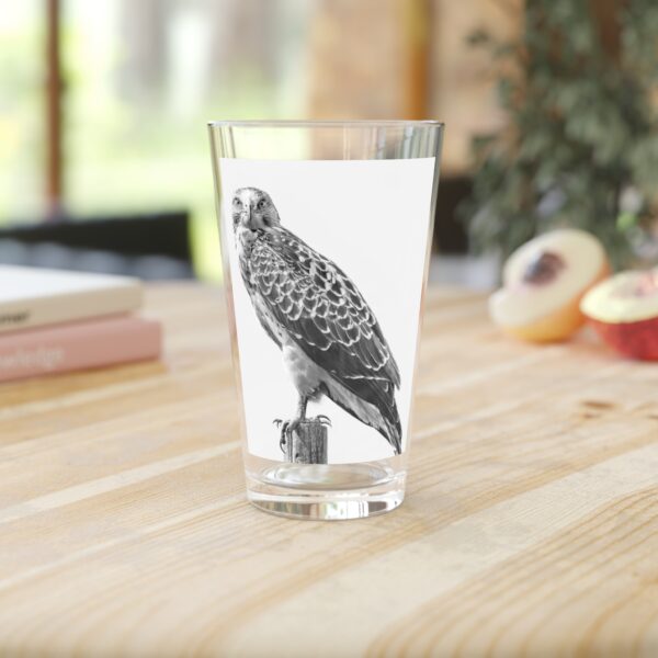 Pint Glass (16oz), Featuring UNDIVIDED ATTENTION | Exclusive photography by Fevold Photography