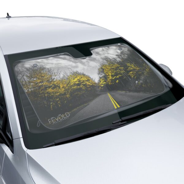 Car Sun Visor Featuring LAST GLIMPSE OF AUTUMN | Exclusive Photography by Fevold Photography