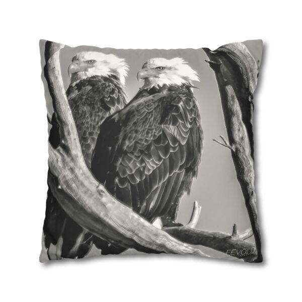 Uniquely Designed Faux Suede Square Pillowcase Featuring FIERCE | Exclusive Photography by Fevold Photography - Image 15