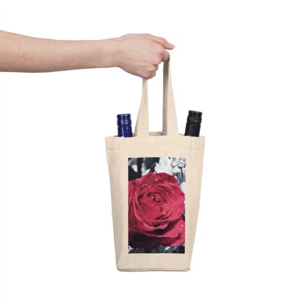 Double Wine Tote Bag featuring SYMBOL OF LOVE | Exclusive Photo by Fevold Photography