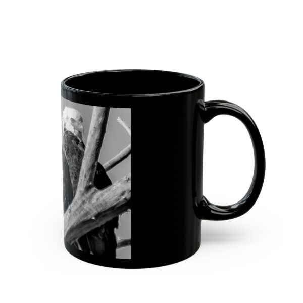 Black Mug (11oz, 15oz) Featuring FIERCE | Exclusive Photography by Fevold Photography - Image 3