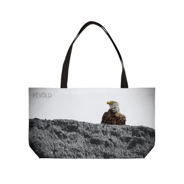 The Weekender Tote Bag.  Featuring RESTING ON THE CLIFFS | Exclusive Photography by Fevold Photography - Image 4