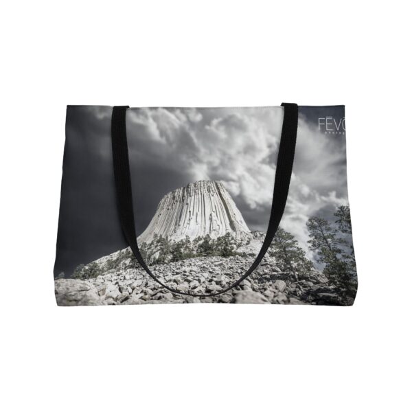 The Weekender Tote Bag.  Featuring DEVIL'S TOWER | Exclusive Photography by Fevold Photography - Image 4