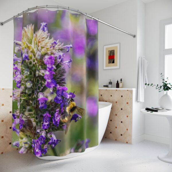 Shower Curtain featuring LIVING ITS BEST LIFE | Exclusive Photo by Fevold Photography - Image 4